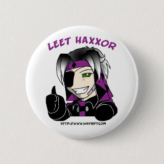 Kip "Leet Haxxor"ボタン 缶バッジ