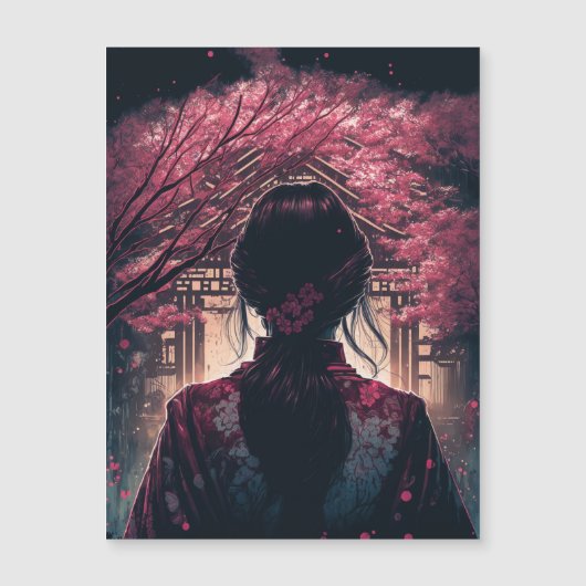 Kira Kirschblüten - Magnetkarte (正面)