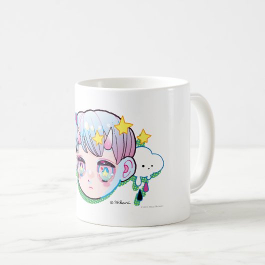 (Kirai) 11のozのクラシックのマグを憎んで下さい コーヒーマグカップ (正面右)