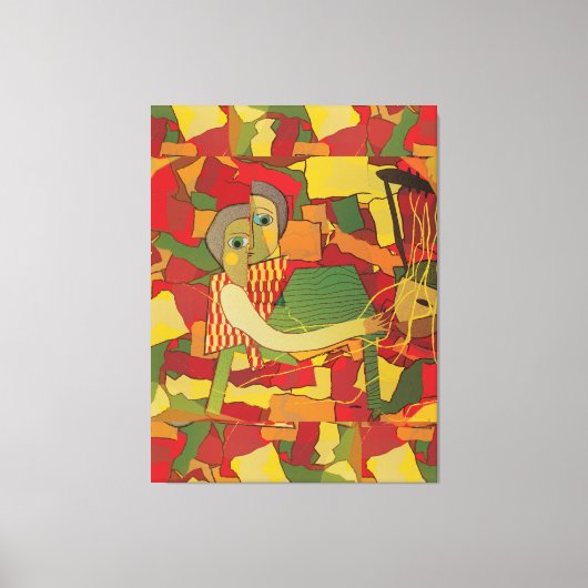 Kirar Melody in Fragments キャンバスプリント (正面)