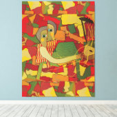 Kirar Melody in Fragments キャンバスプリント (インサイチュ (ウッドフロア))