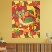 Kirar Melody in Fragments キャンバスプリント (インサイチュ (リビング))