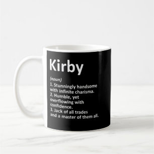 KIRBY定義名パーソナライズされた誕生日 コーヒーマグカップ