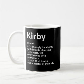 KIRBY定義名パーソナライズされた誕生日 コーヒーマグカップ