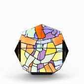 Kirchenfenster Botterens FR Suisse Fotoblock フォトブロック (正面)