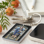 Kirchenfenster Schweiz Suisse / Schlüsselanhänger キーホルダー (正面右)