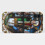 Kirchenfenster Villarvolard FR Suisse Case-Mate iPhoneケース (裏面(横))