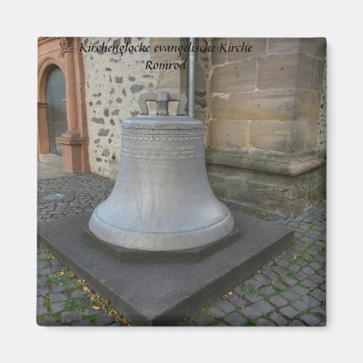 Kirchenglocke evangelische Kirche Romrod マグネット (正面)