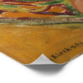 Kirchner – サーカスの力士 ポスター (角)