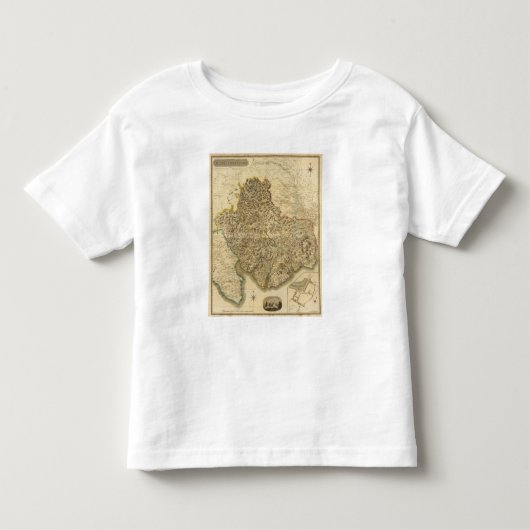 Kirkcudbrightの合成の諸州 トドラーTシャツ (正面)