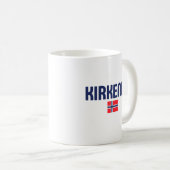 KIRKENESノルウェー コーヒーマグカップ (正面右)