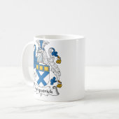 Kirkpatrickの家紋 コーヒーマグカップ (正面左)