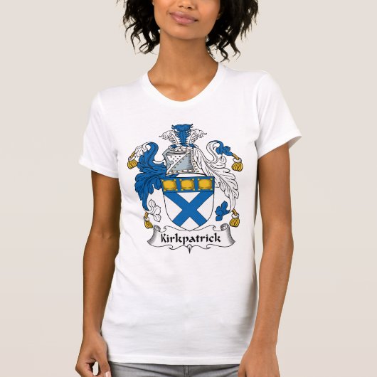 Kirkpatrickの家紋 Tシャツ (正面)