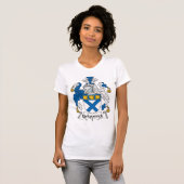 Kirkpatrickの家紋 Tシャツ (正面フル)