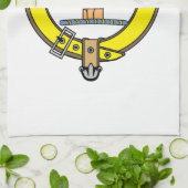 Kirkpatrick及びkilpatrickの一族は記章を付けます キッチンタオル (折り畳み)