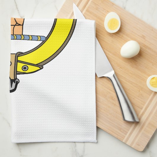 Kirkpatrick及びkilpatrickの一族は記章を付けます キッチンタオル (四つ折り)