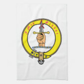 Kirkpatrick及びkilpatrickの一族は記章を付けます キッチンタオル (縦)