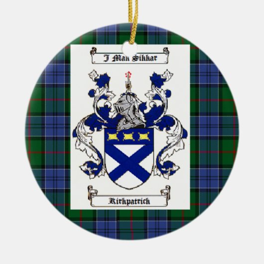 Kirkpatrick セラミックオーナメント (正面)