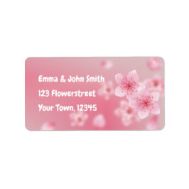 Kirschblüten - rosa | romantischer  ラベル