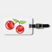 Kirschen cherries ラゲッジタグ (正面横)