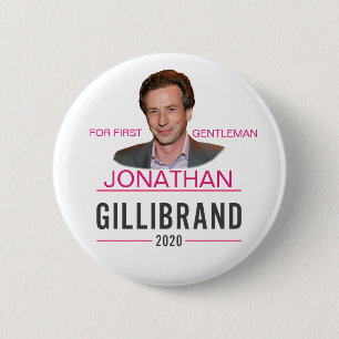 Kirsten Gilllibrand氏:ジョナサン·フォー·ファースト·紳士 缶バッジ