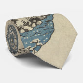 Kisoの道の山そして川 ネクタイ (ロール)