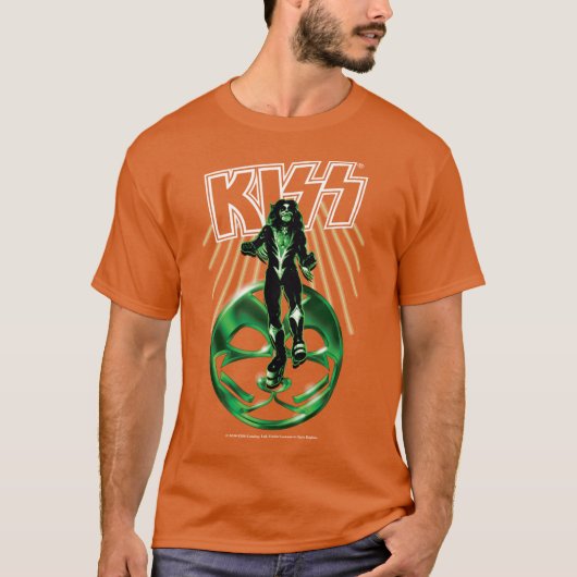Kissバンド キャットマン tシャツ (正面)