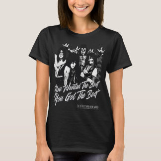 KISS ロックバンド デーモン スペースマン キャットマン スターチャイルド ブラ Tシャツ