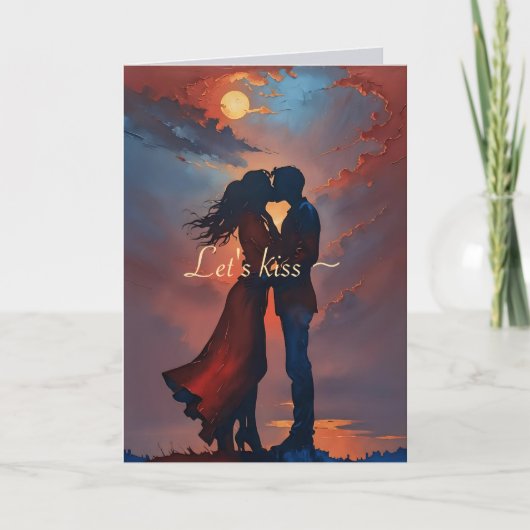 KISS AND MAKE UP SORRY CARD サンキューカード (正面)