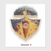 KIss Cut Hungry Hollow Brewing Sticker  シール (シート)