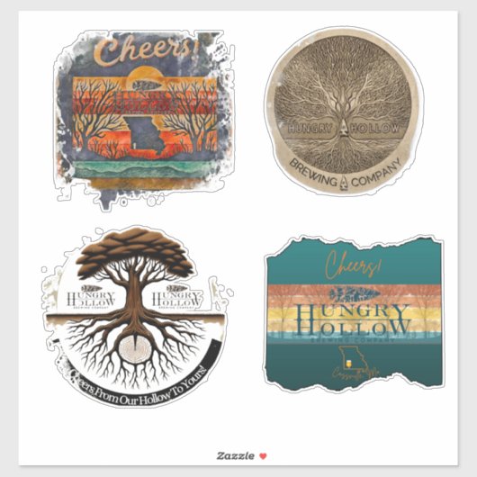 Kiss Cut Hungry Hollow Stickers (4) シール (シート)