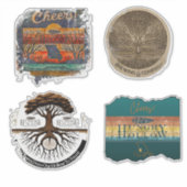 Kiss Cut Hungry Hollow Stickers (4) シール (正面)