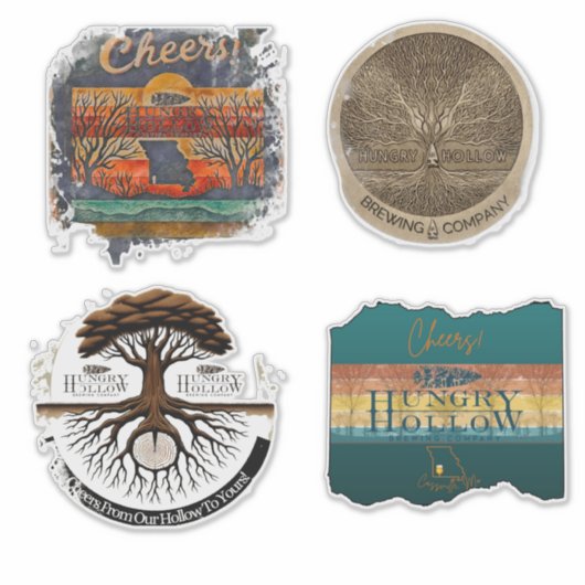 Kiss Cut Hungry Hollow Stickers (4) シール (正面)