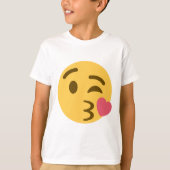 Kiss Emoji Tシャツ (正面)