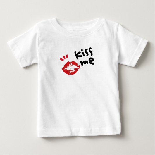 KISS ME ベビーTシャツ (正面)