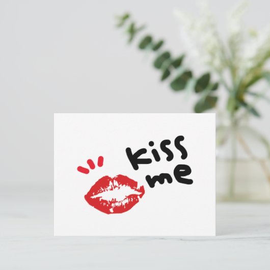 KISS ME ポストカード (スタンド正面)