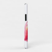 Kiss Me Glossy Red Lips Art Illustration Case-Mate iPhoneケース (裏面/右)