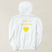 Kiss me Hoodie パーカ (デザイン裏面)