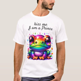 kiss me i am a prince tシャツ