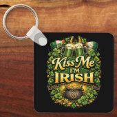 Kiss Me, I’m Irish キーホルダー (正面)