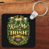 Kiss Me, I’m Irish キーホルダー (裏面)