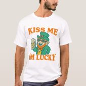 Kiss Me I’m Lucky Tシャツ (正面)