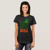 Kiss Me I'm Irish Leprechaun Hat St Patricks Day Tシャツ (正面フル)