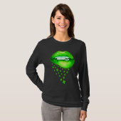 Kiss Me I'm Irish St Patricks Day  2 Tシャツ (正面フル)