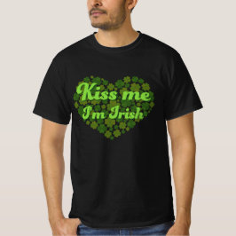 Kiss me i'm Irish Tシャツ
