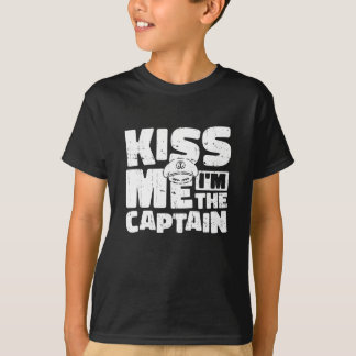 Kiss Me Im The Captain Sailing - Sailor St Patrick Tシャツ