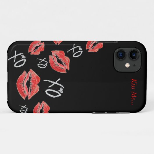KISS ME... iPhone5 case Case-Mate iPhoneケース (裏面(横))
