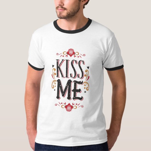 Kiss Me My Love Tシャツ (正面)
