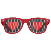 KISS ME retro Shades / Fun Party Sunglasses レトロサングラス (正面)