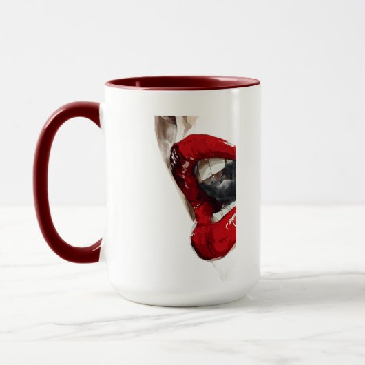 Kiss of Confidence マグカップ (左)